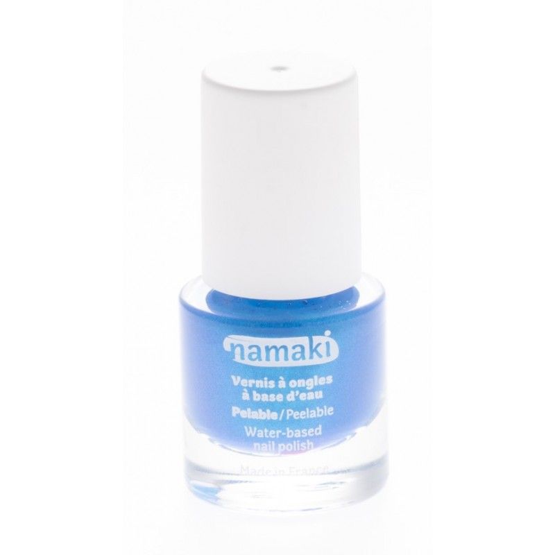 Peelable Nail Polishes water-based Electric blue, Namaki