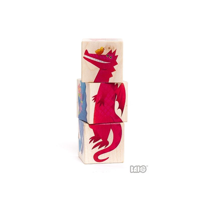 Würfel Puzzle Drache, Bajo