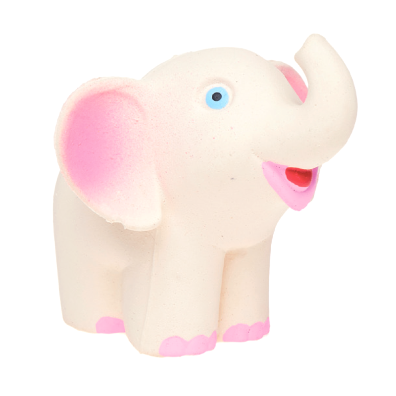 Greifling Elefant weiss/rosa, Lanco