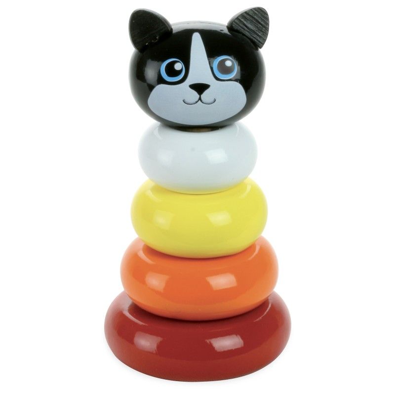 Stapelturm Katze Minou, Erste Spielzeuge, Vilac