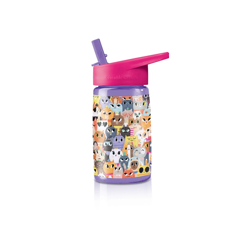 Gourde en tritan, Chats, Crocodile Creek