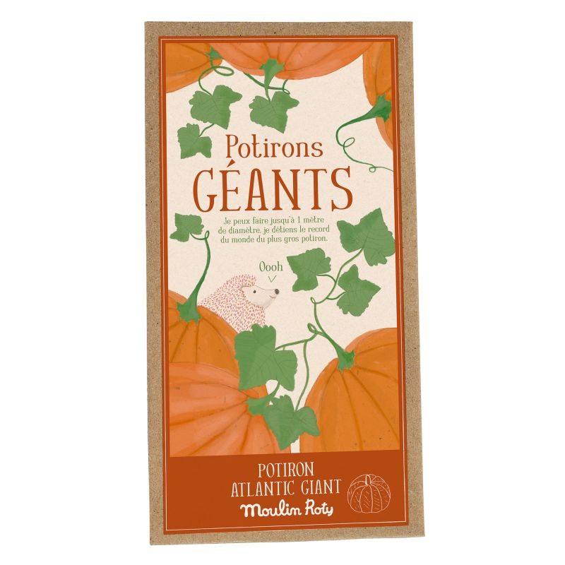 Graines de potiron, Le Jardinier, Le Jardin du Moulin, Moulin Roty