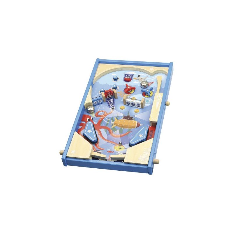 Grand flipper en bois - Sous la mer, Vilac