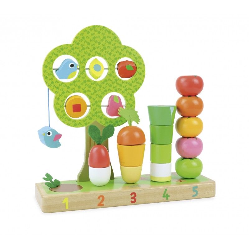 J'apprends à compter les légumes, Premier âge, Vilac