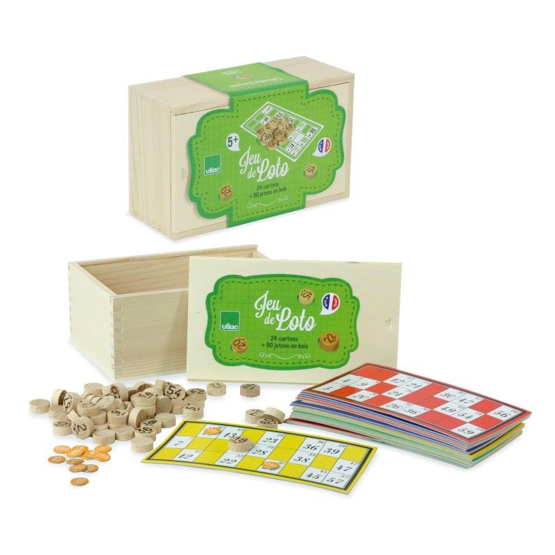 Bingospiel,  Puzzles und Spiele, Vilac