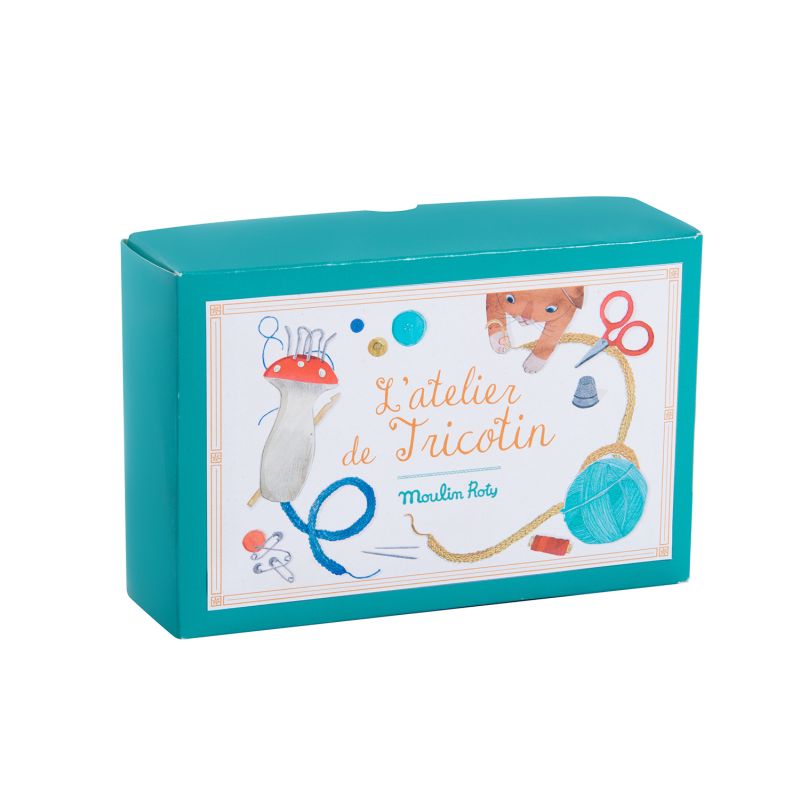 Strickliesel mit Wolle, Les jouets d'hier, Moulin Roty