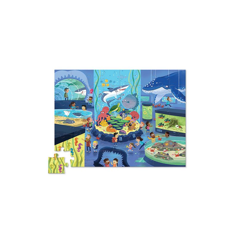 Puzzle 48 pièces Day at the Museum: Aquarium, Crocodile Creek