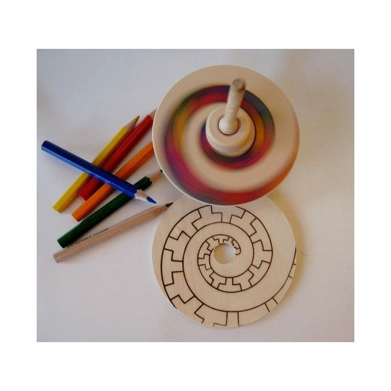 Kreativ Kreisel Set 6 Stifte, Mader