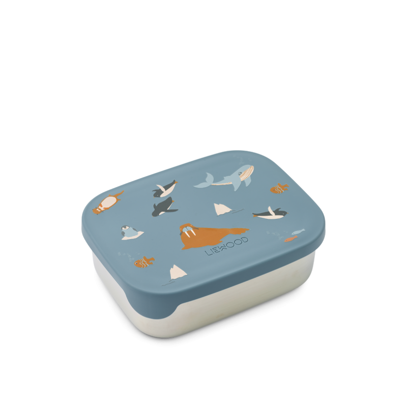 Arthur Printed Lunchbox Artic Sea, LIEWOOD