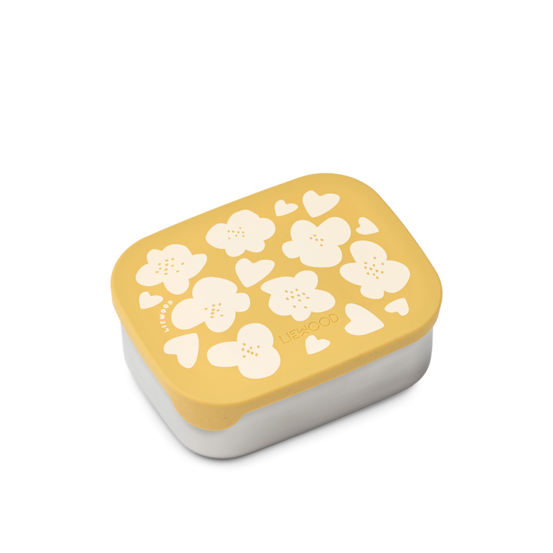 Arthur Printed Lunchbox,Flower / Lemon yellow,LIEWOOD