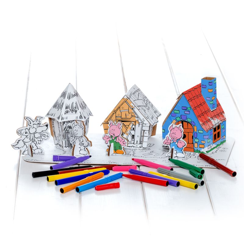 3 kleine Schweinchen,Level 2,Calafant