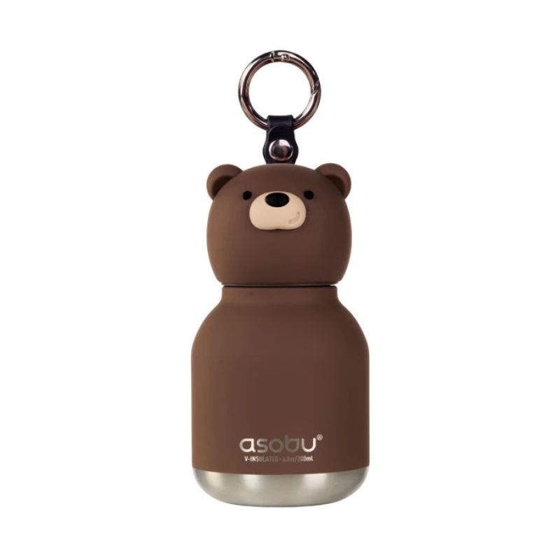 Trinkflasche Mini Bestie Bottle, Bär Buttercup, asobu