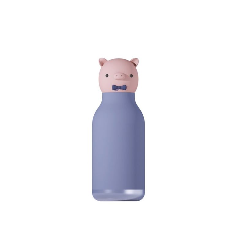 Trinkflasche Bestie Bottle, Schwein Pip, asobu