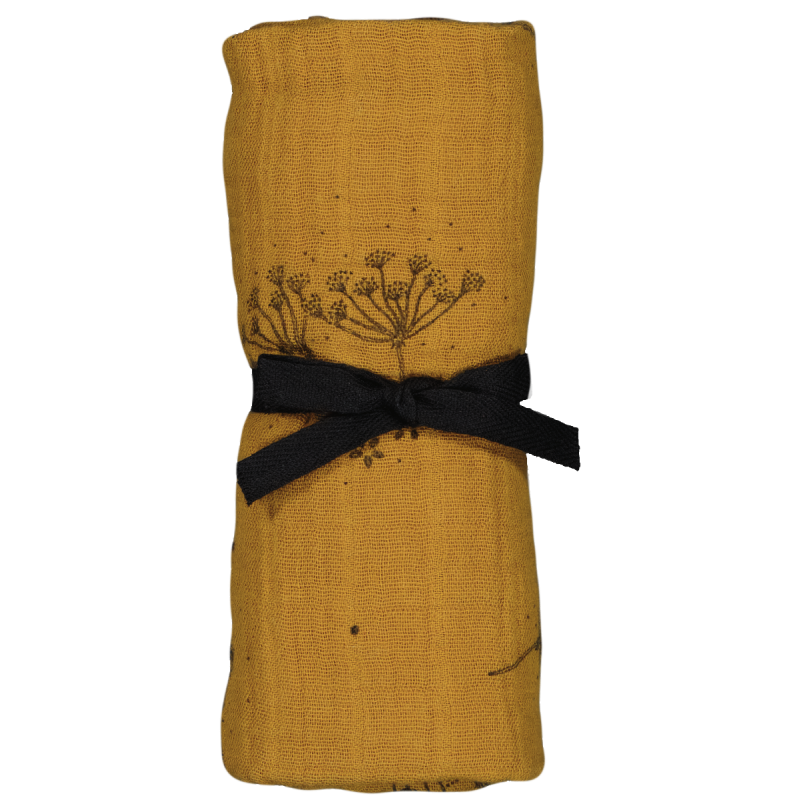 Swaddle M Bianca, Pusteblume Mustard, Rose in April