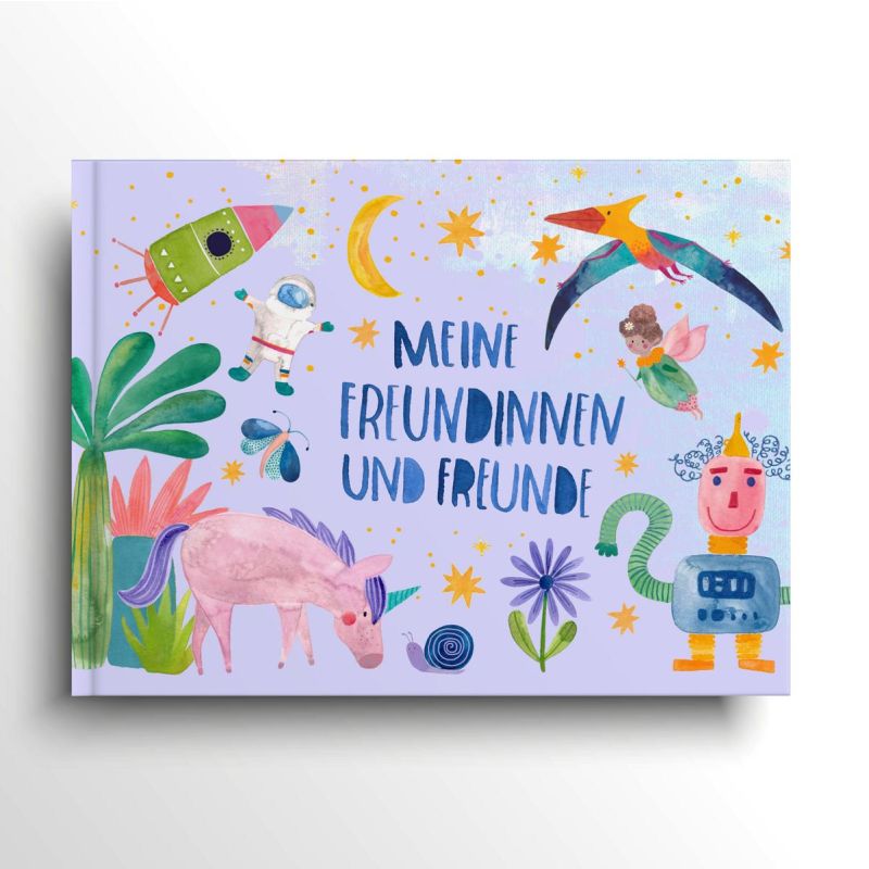 Kindergarten-Freundebuch (Hardcover), Frau Ottilie