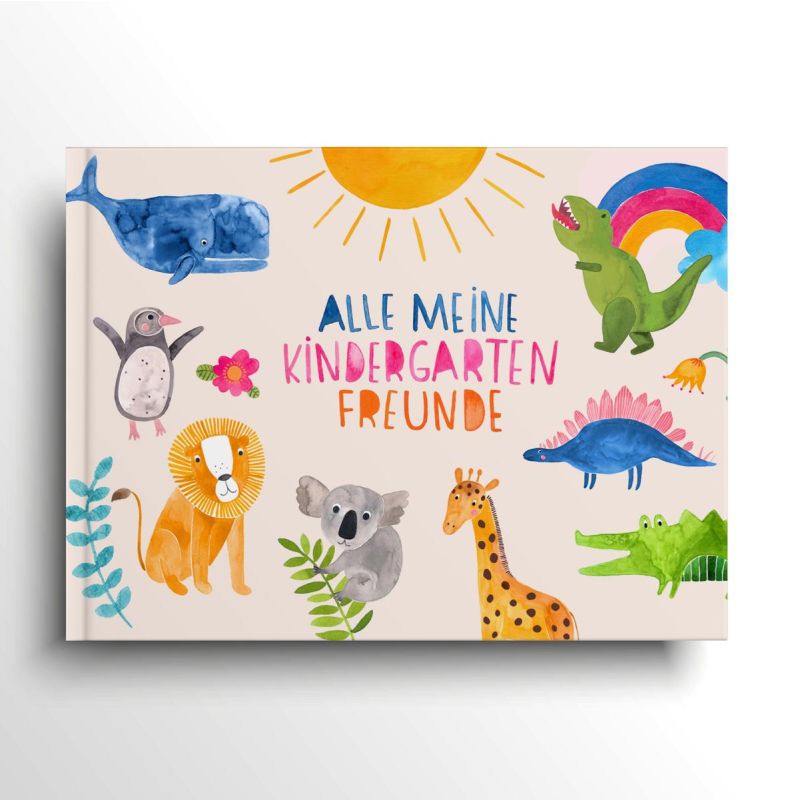 Freundebuch Kindergarten (Hardcover), Frau Ottilie