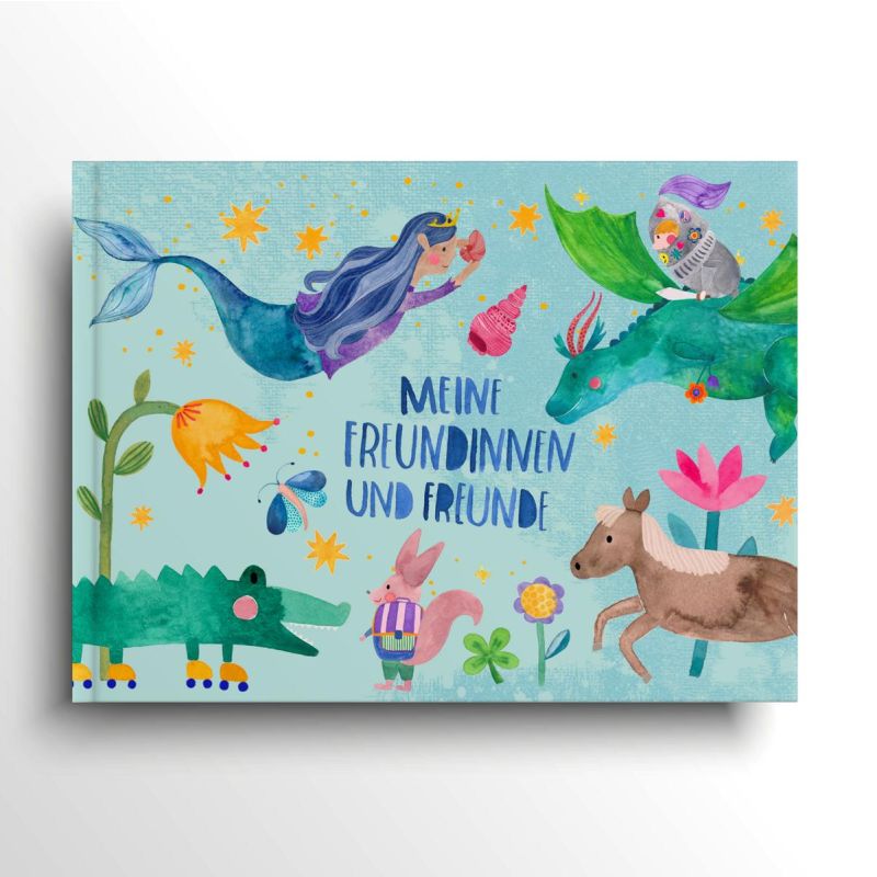 Freundebuch Schule (Hardcover), Frau Ottilie