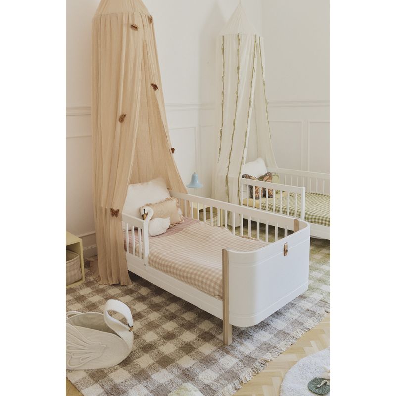 Teppich Vichy Marron, waschbar 90x120 cm, Swan Lake, Lorena Canals