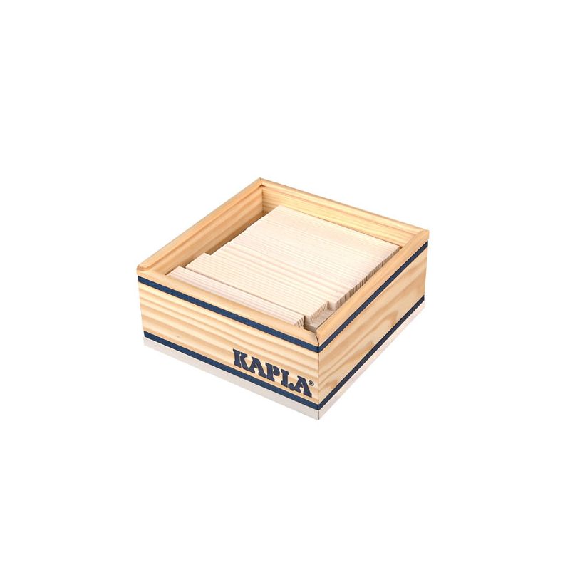 Coffret de 40 planchettes Kapla couleur blanc