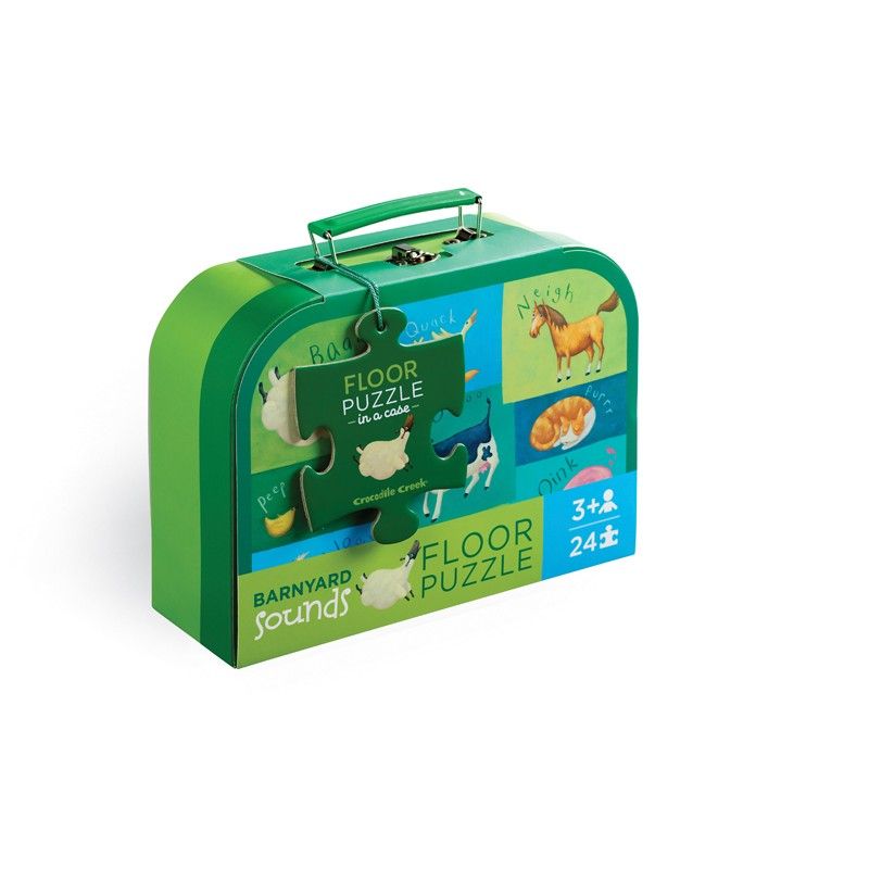 Floor Puzzle 24 pc, Bauernhof, Crocodile Creek