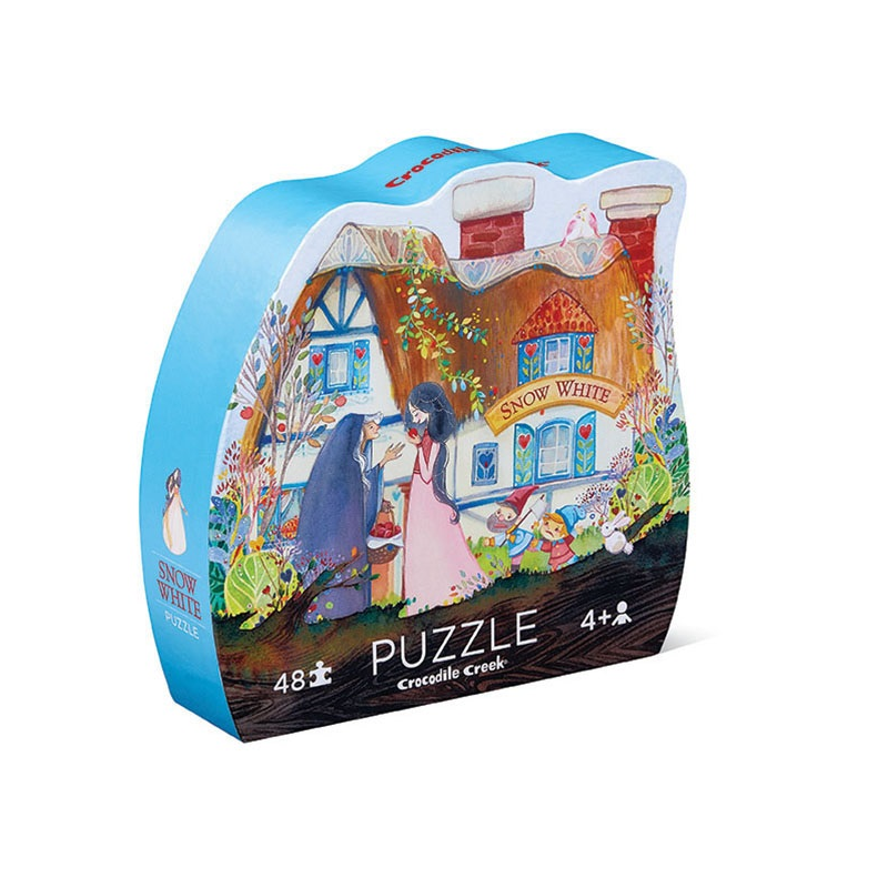 Puzzle Blanche Neige 48 pcs., Crocodile Creek