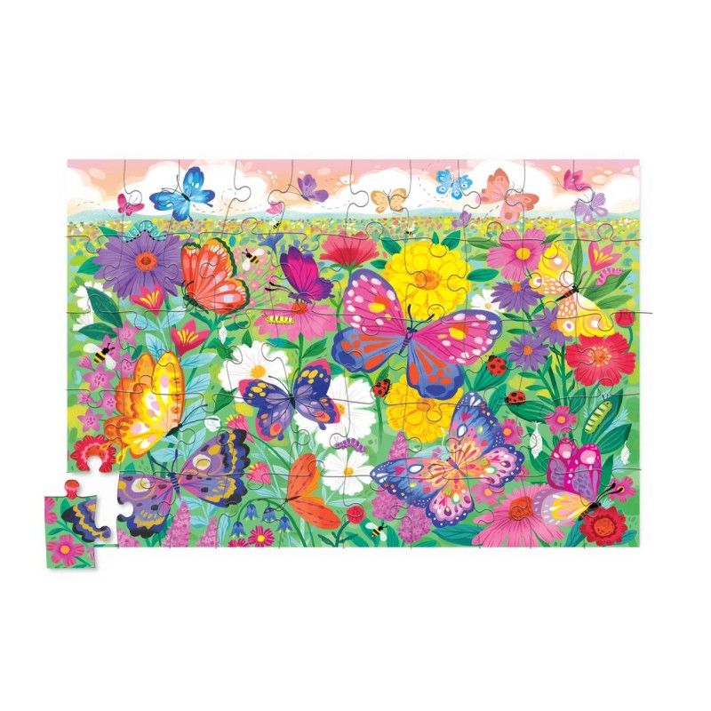 Holo Puzzle Schmetterlinge 50 pcs, Crocodile Creek