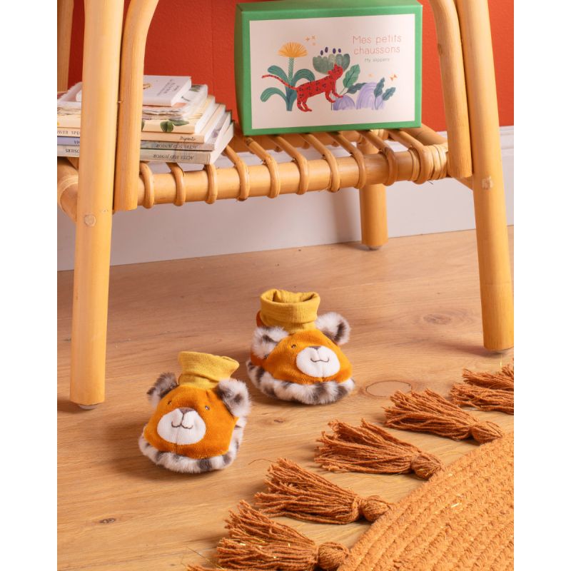 Babyschühchen Leopard Taïgo, La forêt Mawa, Moulin Roty