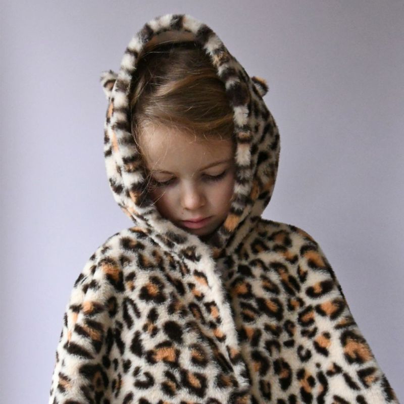 Leopard Dress Up Fluffy Cape, Rockahula