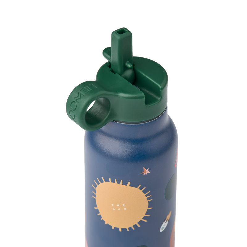 Falk Water Bottle 350ml, Sailing / Classic navy, Trinkflasche Liewood