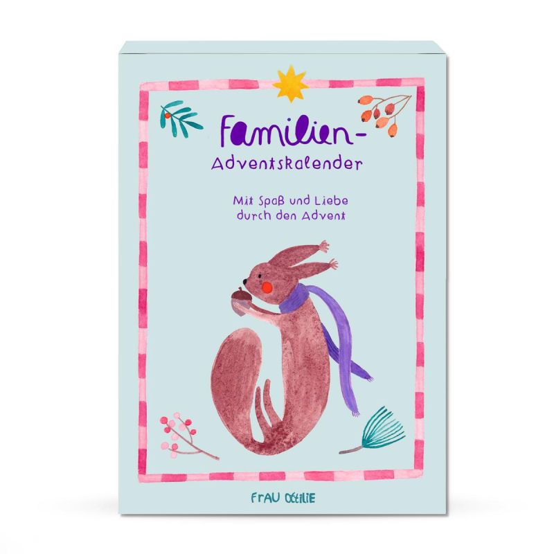 Adventskalender-Karten, Familienadventskalender (2.Edition), Frau Ottilie 