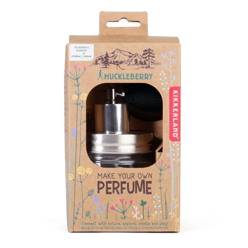 Make your own perfume, Parfümflasche, Huckleberry