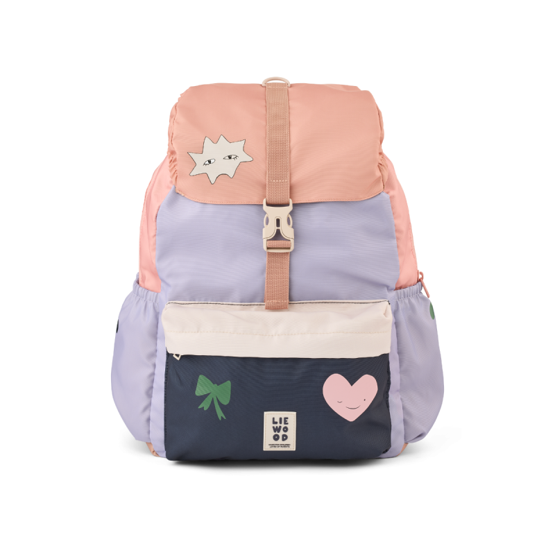 Johnny School Backpack, Mood Multi Mix, Liewood