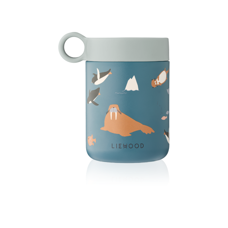 Kiani Printed Food Jar Artic Sea, LIEWOOD