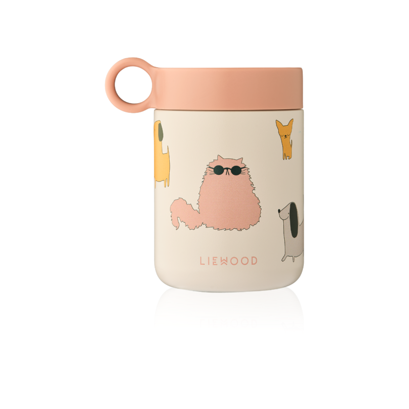 Kiani Printed Food Jar DOGS and Cats, LIEWOOD