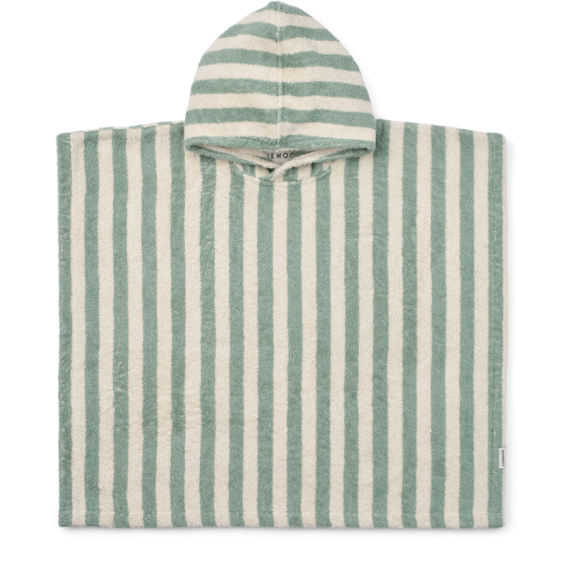 Koi Frottee-Poncho, Pfefferminz,  3-4 Y, LIEWOOD