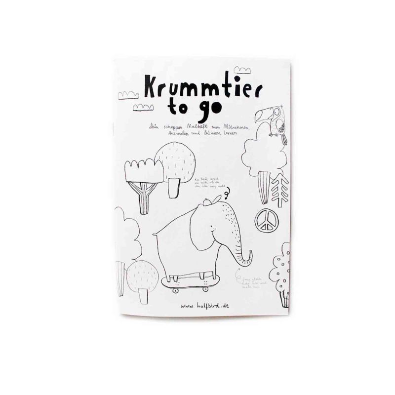 Malheft, Krummtier to go, Halfbird 