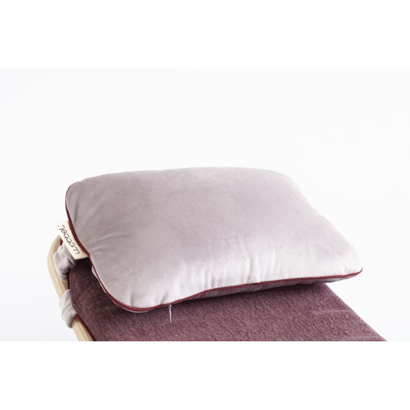 Wobbel Kissen Original Pure Starter, Samt Amethyst