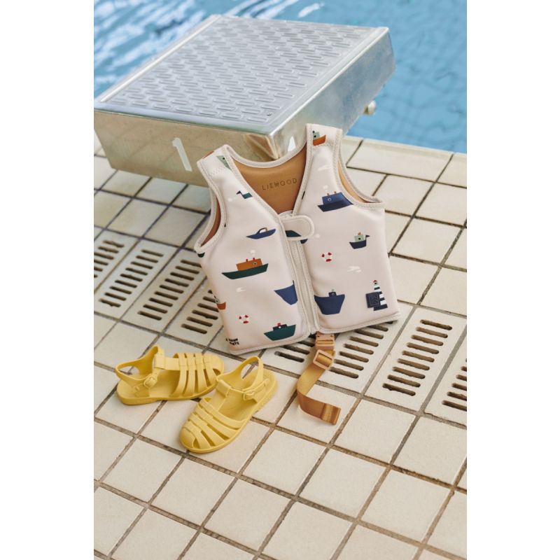 Dove Swim Vest, 15-19kg, Sailing / Sandy,LIEWOOD