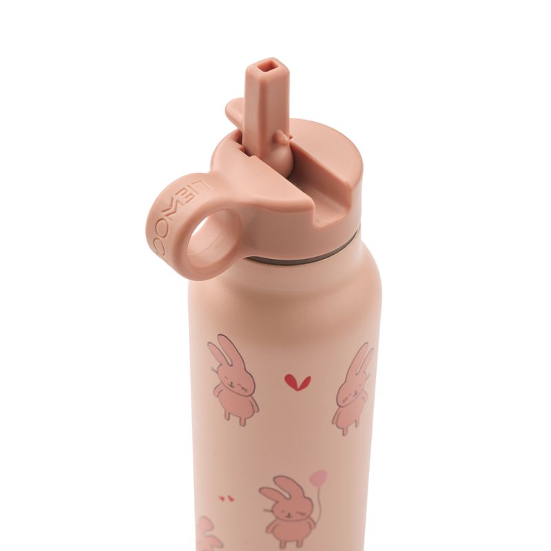 Falk Water Bottle 350 ml, WILD CHILD Rosey, Liewood