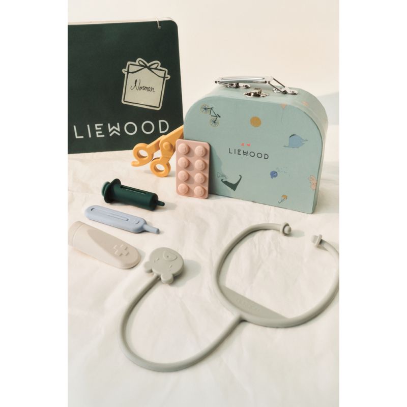 Leif Arzt Set, Garden green Multi mix, LIEWOOD
