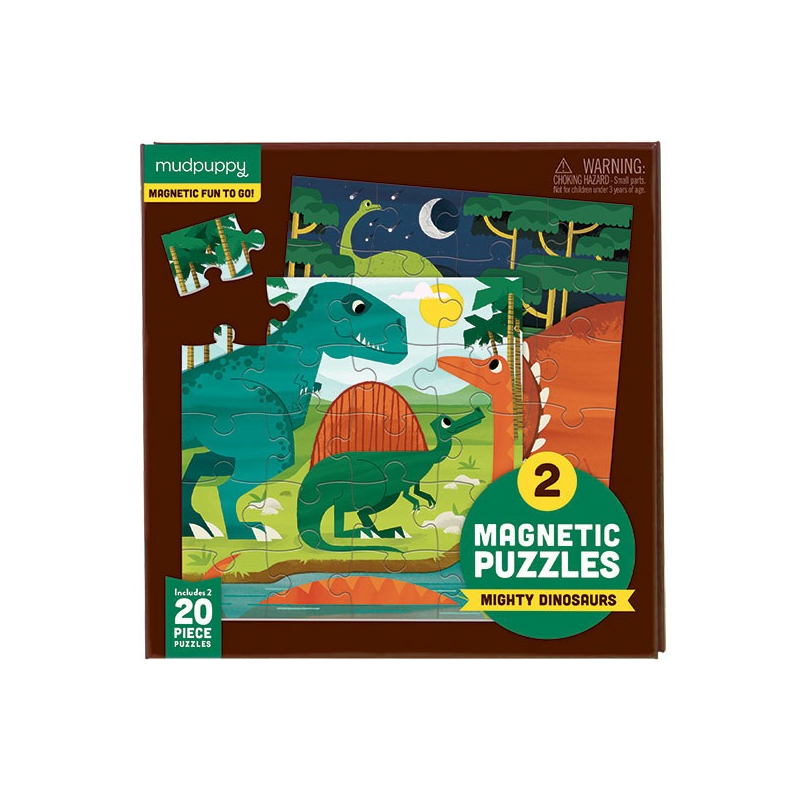 Magnetic Fun Mighty Dinosaurs, Mudpuppy