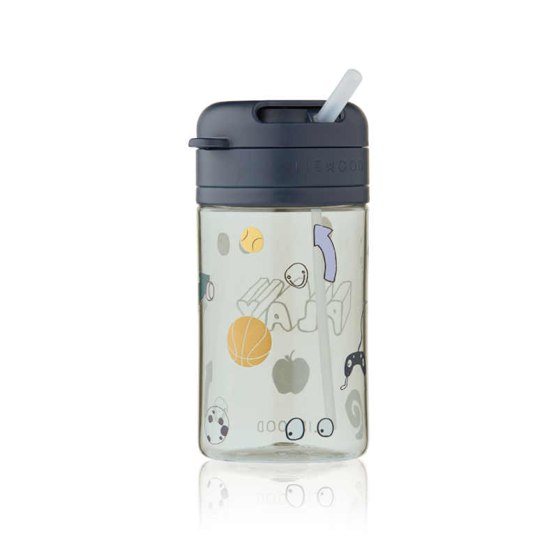 Pavia Tritan Straw Cup 500ml, Play, Liewood