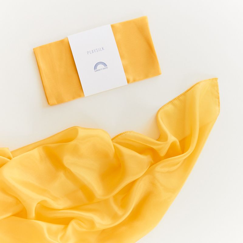 Playsilks - Seidentücher zum Spielen und Dekorieren, Gold, Sarah's Silks