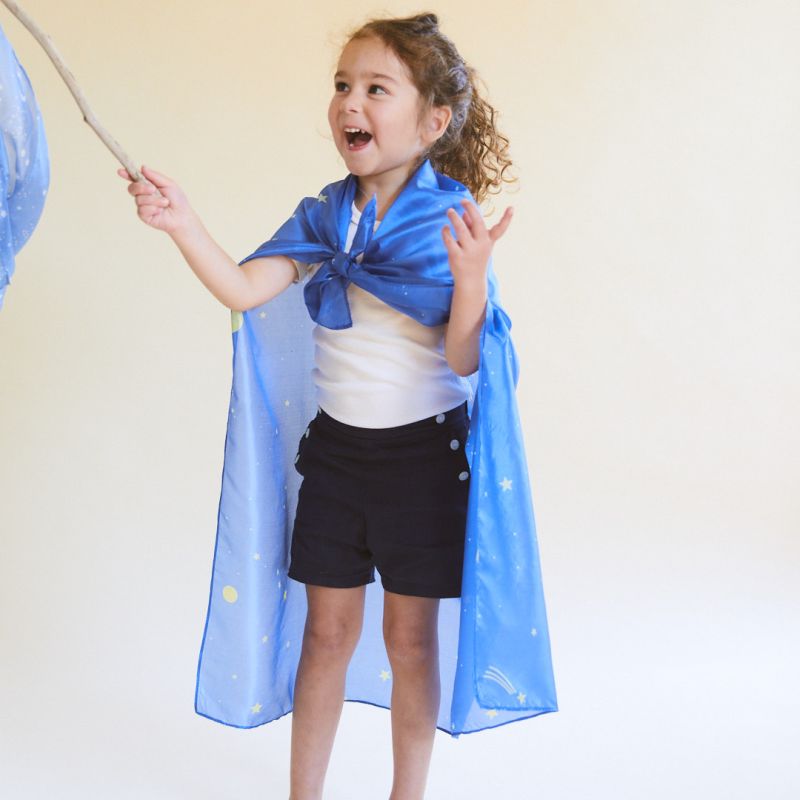 Enchanted Playsilks - Seidentücher zum Spielen und Dekorieren, Sternennacht, Sarah's Silks