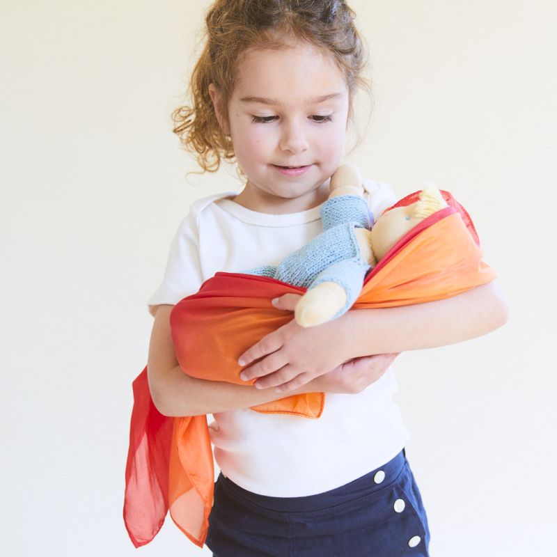 Enchanted Playsilks - Seidentücher zum Spielen und Dekorieren, Feuer, Sarah's Silks