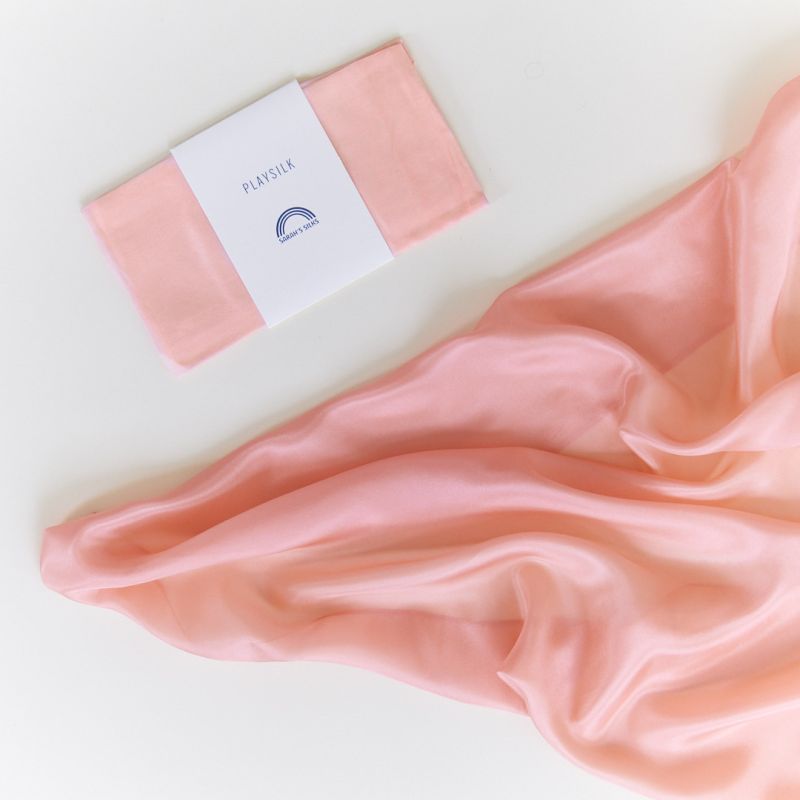 Playsilks - Seidentücher zum Spielen und Dekorieren, Pfirsich, Sarah's Silks