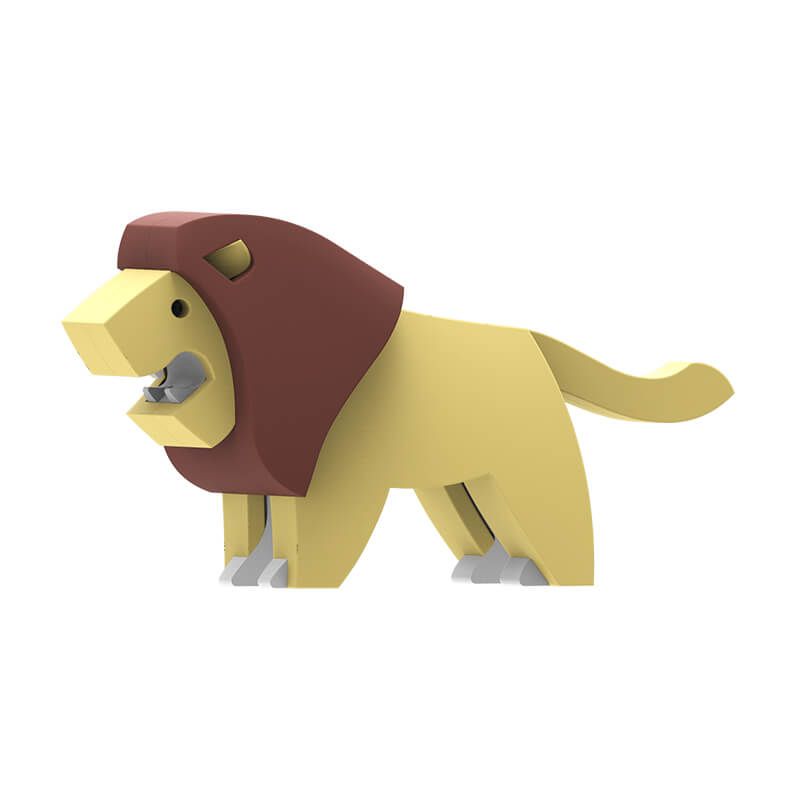 Halftoys Animal World - Lion version