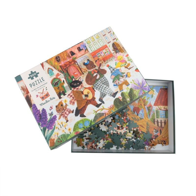 Puzzle Les Minouchkas (500 St.), Moulin Roty