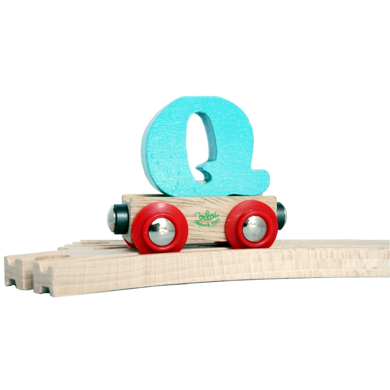 Wagon Lettre Q, Vilac