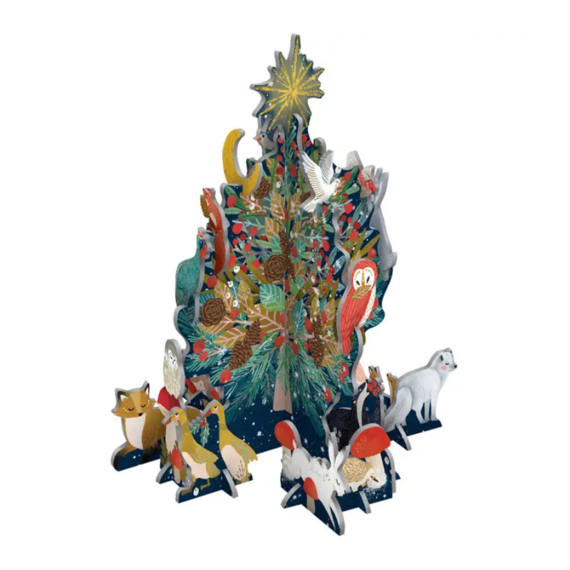 Calendrier de l'Avent 3D Petit, Forest Sanctuary Tree, Roger la Borde